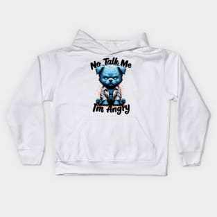 I'm Angry Blue Kids Hoodie